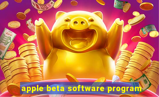 apple beta software program